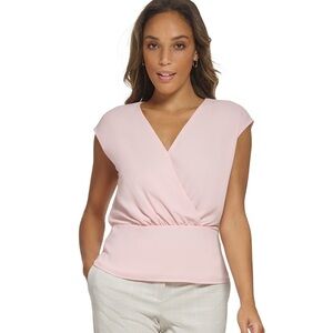 Petite Large Pink Calvin Klein Blouse